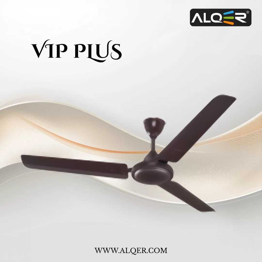 VIP Plus Ceiling Fan (Smoke Brown)